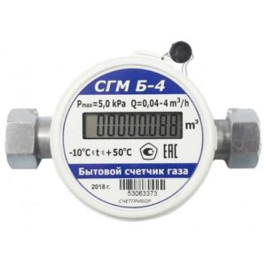Счетчик газа СГМБ-4